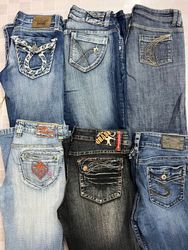 R764 Y2k Flared Denim Jeans