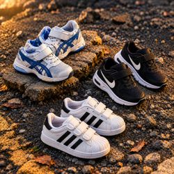 Kid size sneakers