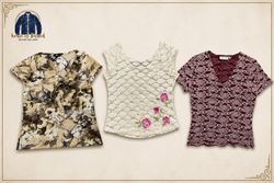 Printed blouses