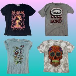 Y2K Graphic Baby Tees (RS-16)