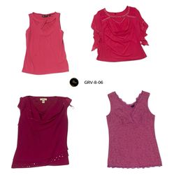 Women’s Vintage Short Sleeve Blouse – Premium Retr..