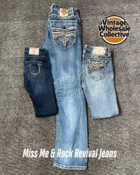 🔴 Miss Me & Rock Revival Jeans - (01/09)