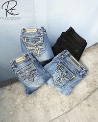 RT 1610 Rock Revival Bootcut Jeans