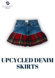 Upcycled Denim Skirts - EVR0283