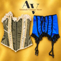Women's Lace Up Corsets and Bustiers