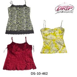 Y2K Lace and Printed Camisoles (DS-10-462)