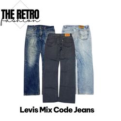 Levis Mix Code Jeans.         #709