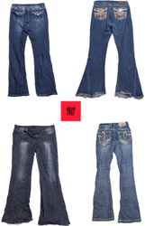 BOOTCUT Y2K INSPIRED JEANS BRAND'S INCLUDED SEXY C..