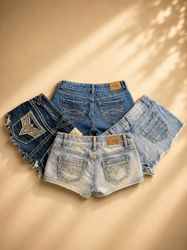 Y2K Denim Mini shorts
