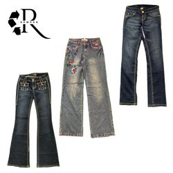 Y2K Paris Hilton Denim Jenas RW-2550