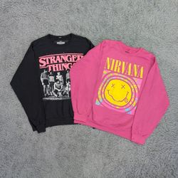 ##Vintage Printed Sweatshirts