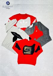 Upcycled Nike & Mix Branded Sweatshirt - EVR0451