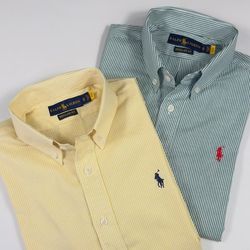 Prêmiûm Ralph Lauren Cotton Button_Up Shirts