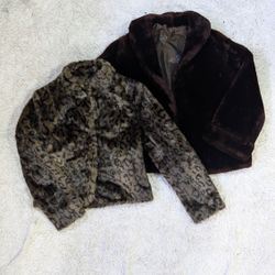 ***Y2K Faux & Real Fur Coat Jackets – Retro Winter..