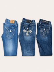Miss Me/True Religion/Rock Revival Jeans [TD-520]