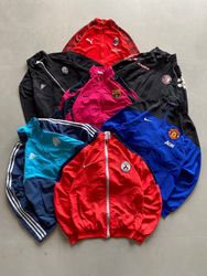Mix branded track jacket