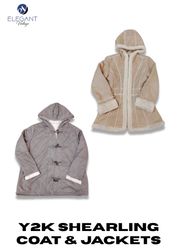 Y2K Suede & Shearling Jackets & Coat - EV2295