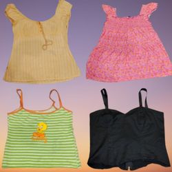 Looney Tunes Summer Spaghetti Strap Camisoles