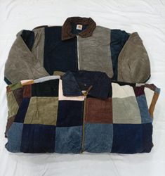 CR11130 Upcycled Carhartt Corduroy Jackets