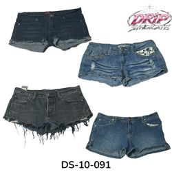 Casual Denim Mini Shorts For Effortless Outfits (D..