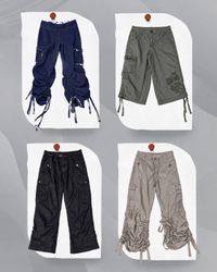 Y2K Cotton Cargo Capri