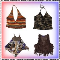 Ranger Station Energy - tops,skirts,jacket & waist..