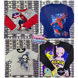 Y2K Vintage Kids & Unisex Character Graphic Long S..
