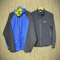 Russell Athletic Hooded Windbreaker Jackets (FNC:8..