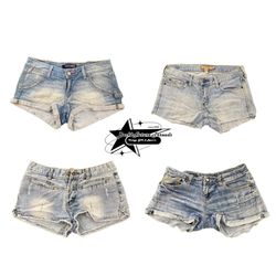 Y2k NYC IT GIRL DENIM SHORT B2F-189
