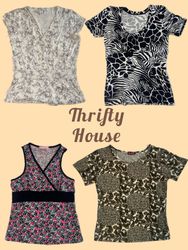 Y2K Printed Blouses(TH/836)