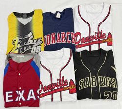 Button up jersey T-shirts