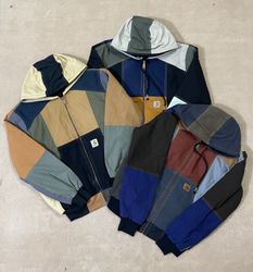 Upcycled Carhartt hooded jacket 🐒