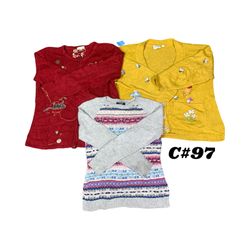 10-Piece Vintage Cottagecore & Embroidered Sweater..