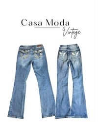160726-16 Y2K denim flared jeans 15 pcs
