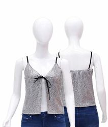 CR2127 Upcycled Sequin Camisole Top