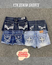 🔴 Y2K Denim Shorts - (17/09)