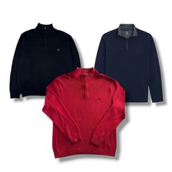 Chaps & nautica 1/4 zips vintage sweaters (144)