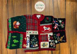 pull de Noël vintage |E|