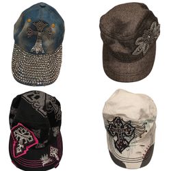 Y2k Embellished Cap