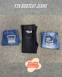 Y2K Bootcut Jeans - (20/08)