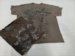 CR10788 Vintage Skull T-Shirts