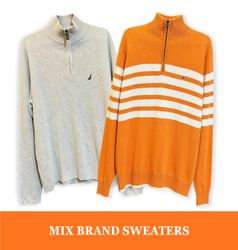 Premium Mix Brand Sweaters Including 1/4 zip