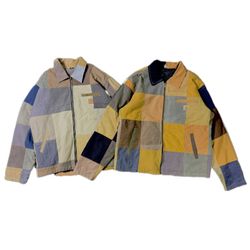 Upcycled Carhartt Patchwork Detroit Jackets