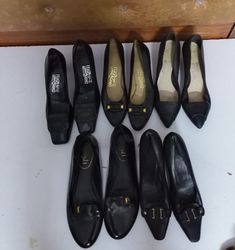 Ferragamo 4 shoes and one ysl sale for reasonable ..