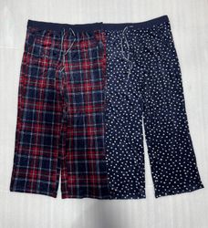 Printed bellbotom velvet trousers