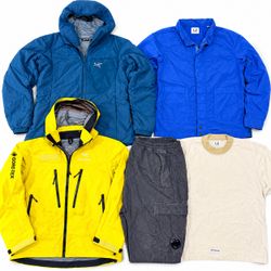 arcteryx & cp company mélange lot 18 pcs