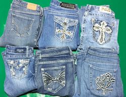 GRACE IN LA AND OTHER MIX BRANDS JEANS (B 48)