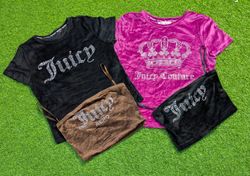 7401 - Juicy Couture Cami Tops and Half Sleeves T-..
