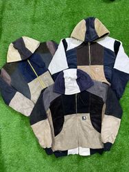 Upcycled Carhartt coudery hoodie jacket