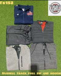 Russell track full zip and hoodie Tr 152
